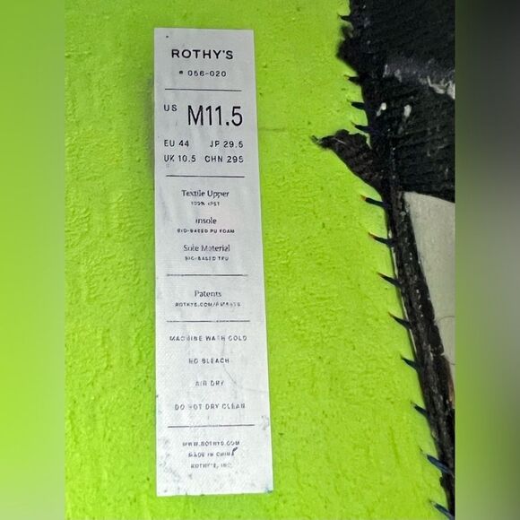 Rothy’s RS01 Sneaker Navy Blue Classic Low Top Sneaker 11.5 - Picture 6 of 13